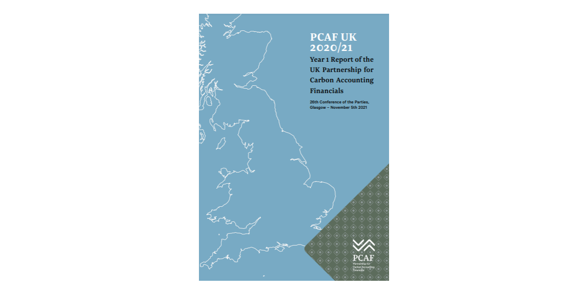 PCAF UK publishes its year-one progress report