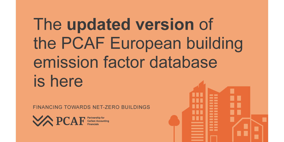 Financing towards net-zero buildings: PCAF launches updated European building emission factor database