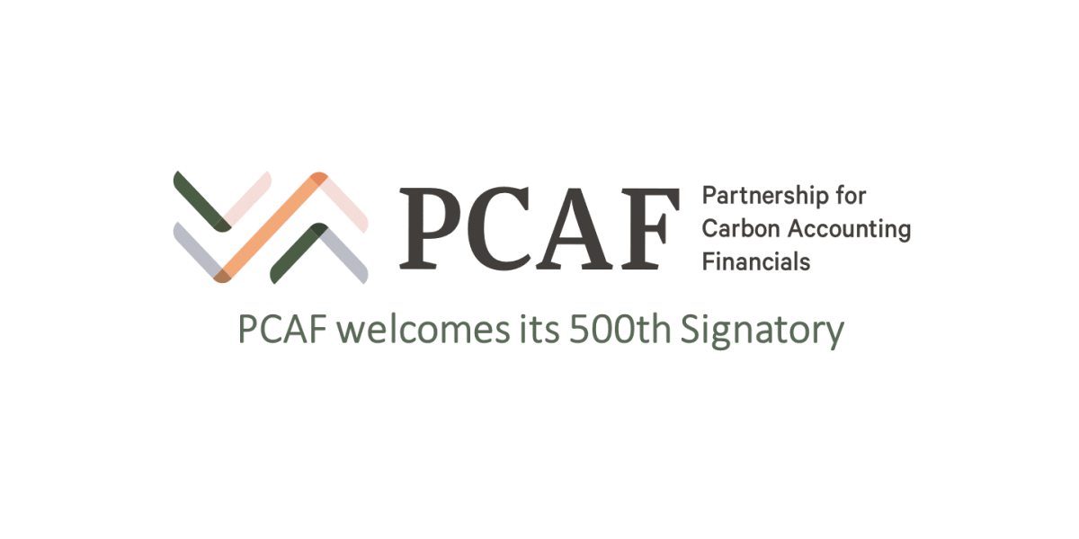 PCAF welcomes 500th signatory as demand for GHG accounting drives initiative’s continued growth