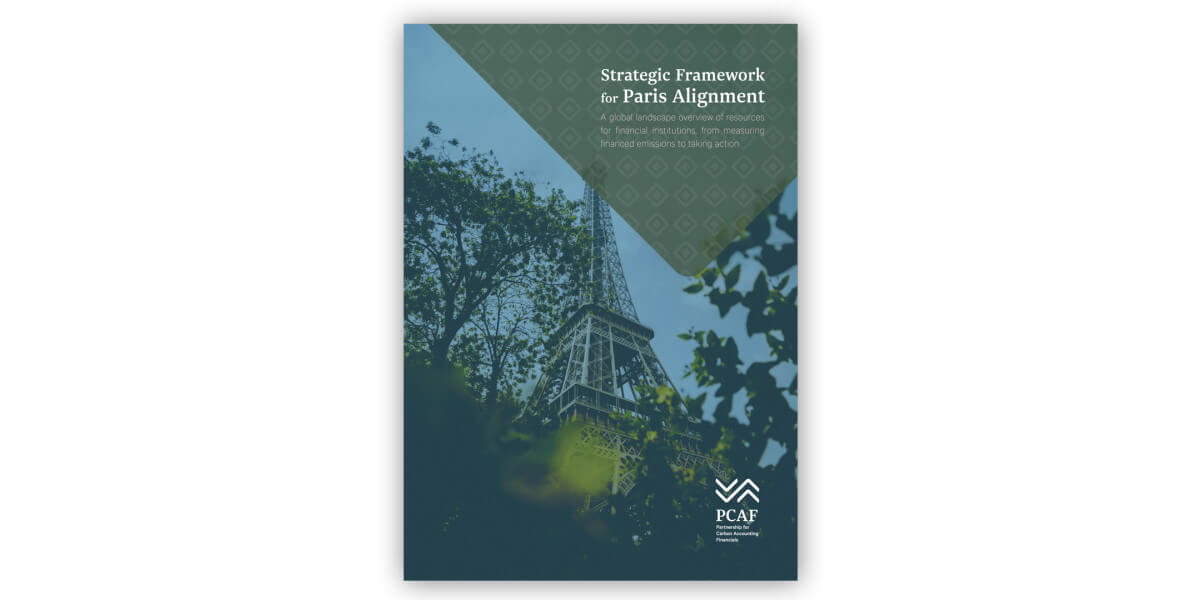PCAF publishes Strategic Framework for Paris Alignment