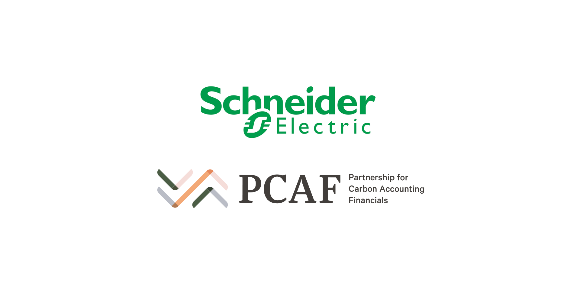 Illustration for newsitem PCAF announces collaboration with Schneider Electric as First Global Sustainability Consultancy to join the accredited partnership program