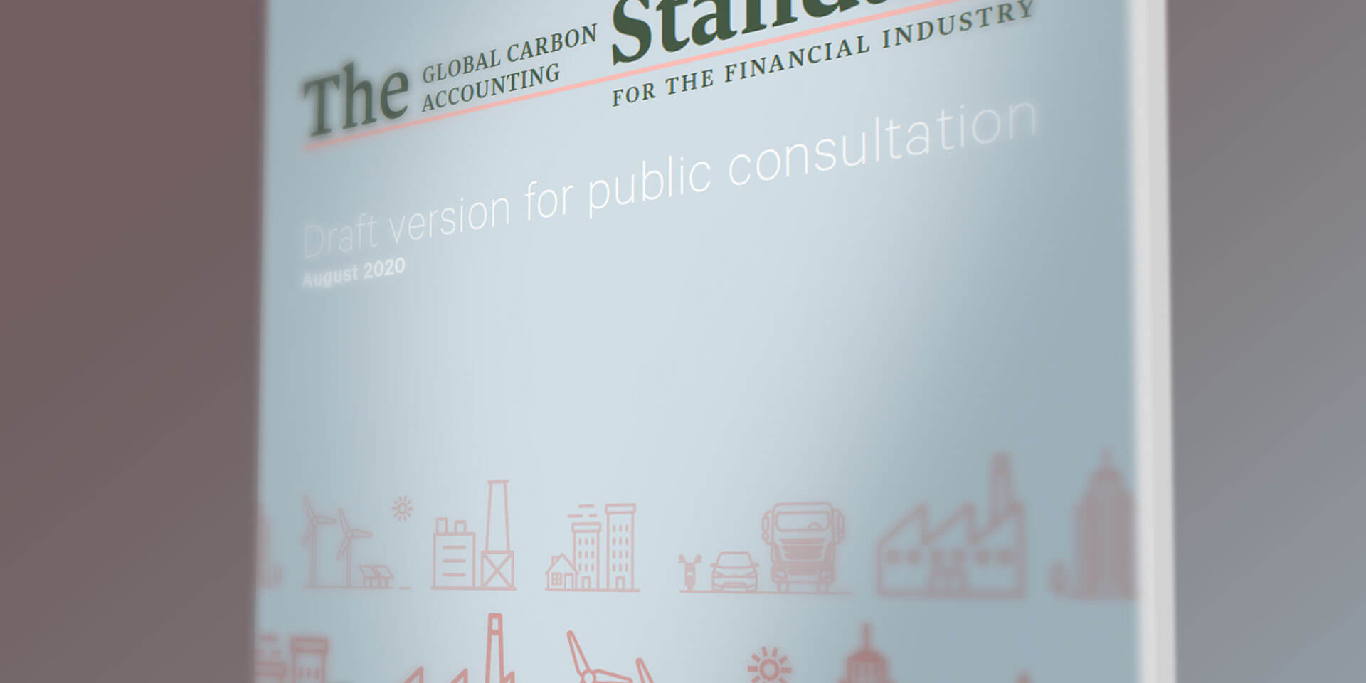 Illustration for newsitem First global standard drives financial institutions to measure and track the climate impact of their lending and investment portfolios