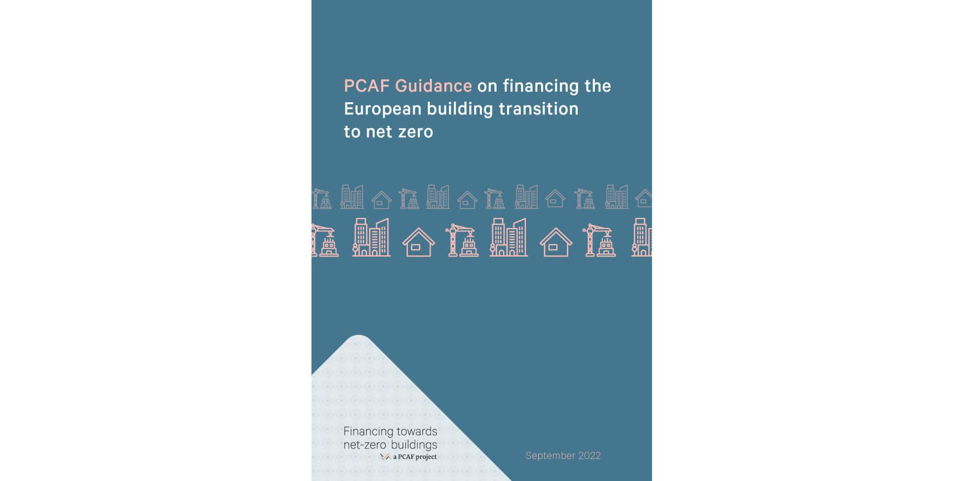 Illustration for newsitem PCAF launches Guidance on financing the European building transition to net zero