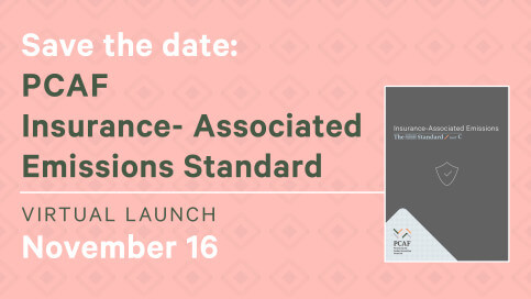 PCAF Insurance- Associated Emissions Standard Virtual Launch