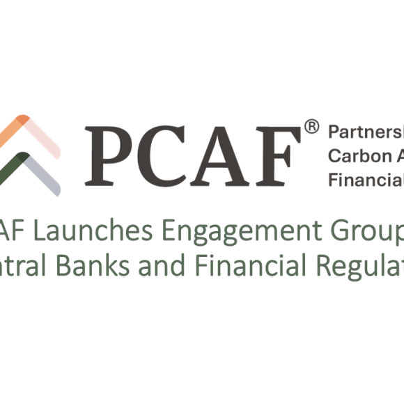 PCAF Launches Engagement Group for Central Banks and Financial Regulators