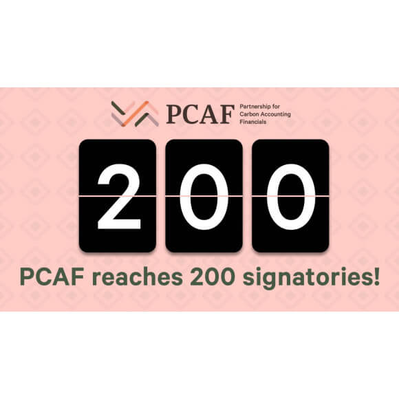 The Partnership for Carbon Accounting Financials (PCAF) welcomes 200th financial institution: Japan Post Bank Co., Ltd.